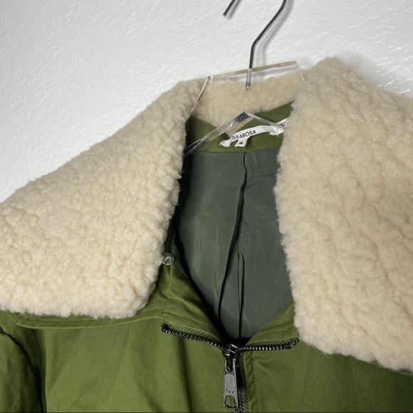 TULAROSA army sherpa johnnie jacket - Picture 9 of 16